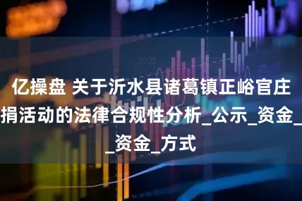 亿操盘 关于沂水县诸葛镇正峪官庄村募捐活动的法律合规性分析_公示_资金_方式