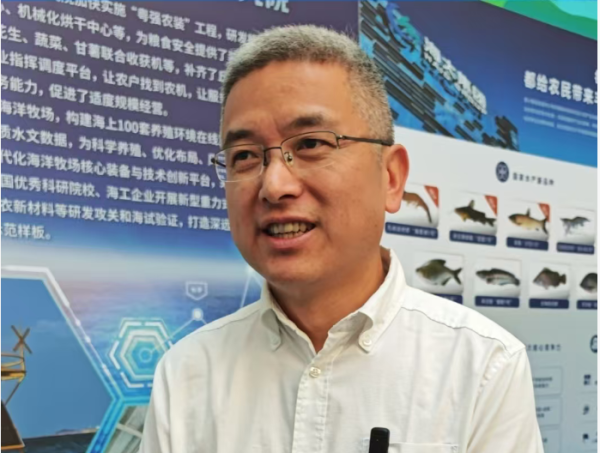 上上通 南海水产研究所副所长张殿昌：重点培育饲料效率高、耐粗饲料的水产品种，降低养殖成本